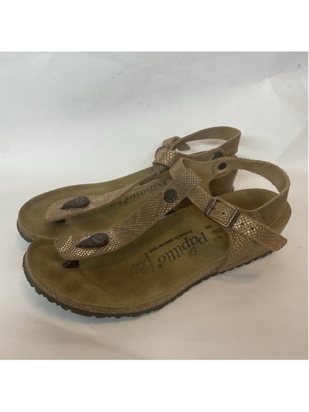 Birkenstock Papillio Ashley Leather Ankle Strap Sandals Unisex Adult L8 / M6